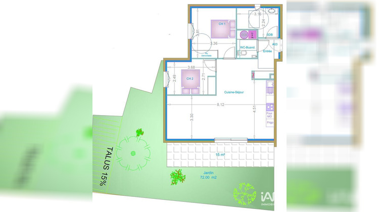 Ma-Cabane - Neuf Appartement Saint-Aygulf, 72 m²