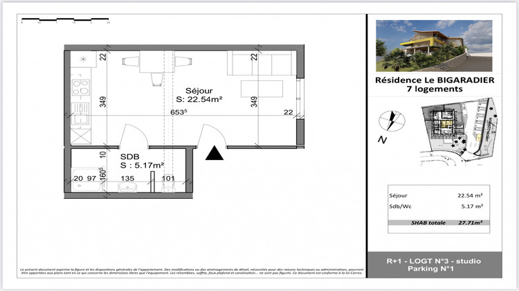 Ma-Cabane - Neuf Appartement Saint-Denis, 27 m²