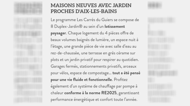 Ma-Cabane - Neuf Appartement SAINT-GENIX-SUR-GUIERS, 0 m²