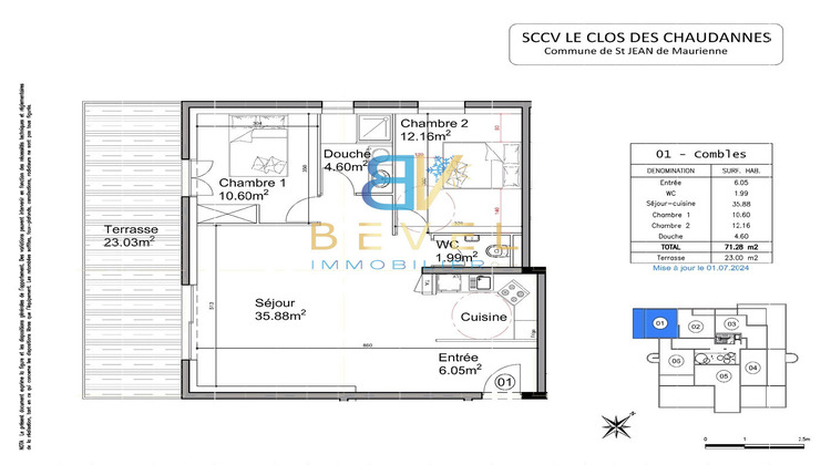 Ma-Cabane - Neuf Appartement Saint-Jean-de-Maurienne, 71 m²