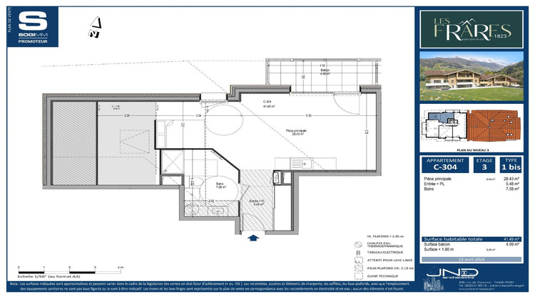 Ma-Cabane - Neuf Appartement SAINT JEAN DE SIXT, 41 m²