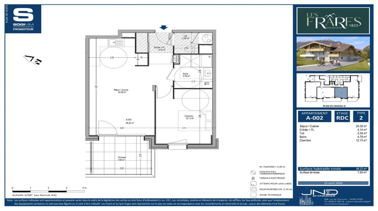 Ma-Cabane - Neuf Appartement SAINT JEAN DE SIXT, 48 m²