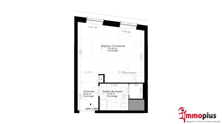 Ma-Cabane - Neuf Appartement Saint-Louis, 26 m²