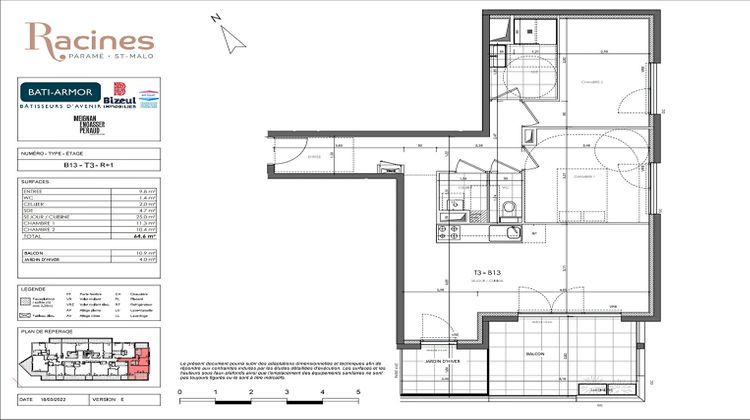 Ma-Cabane - Neuf Appartement SAINT-MALO, 64 m²