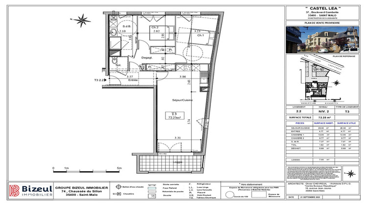 Ma-Cabane - Neuf Appartement SAINT-MALO, 72 m²