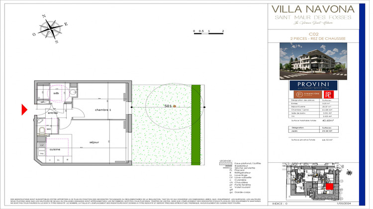 Ma-Cabane - Neuf Appartement Saint-Maur-des-Fossés, 40 m²