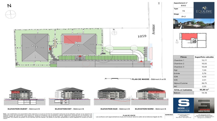 Ma-Cabane - Neuf Appartement SAINT PIERRE EN FAUCIGNY, 95 m²