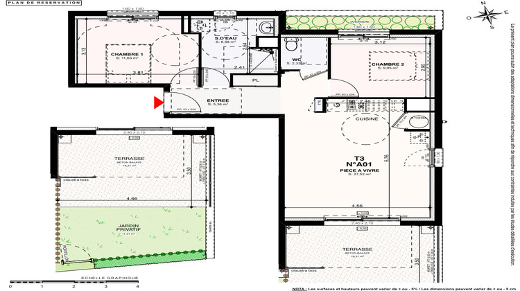 Ma-Cabane - Neuf Appartement SAINT-POL-DE-LEON, 62 m²