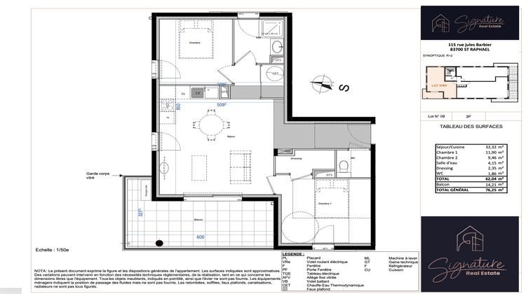 Ma-Cabane - Neuf Appartement Saint-Raphaël, 62 m²