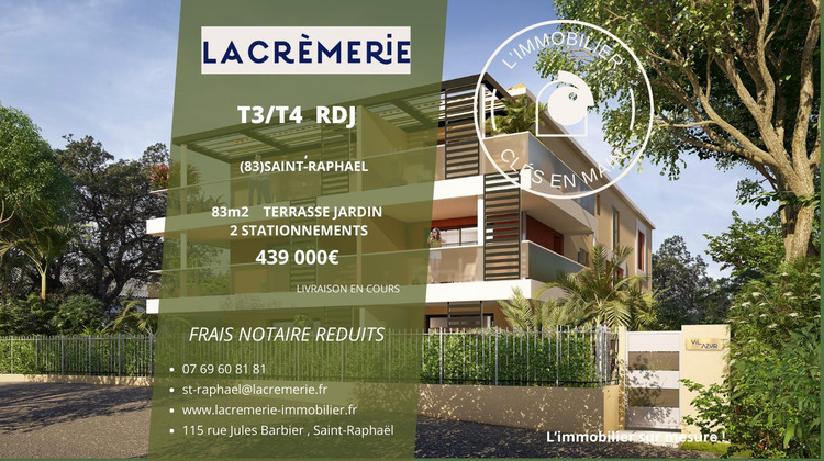 Ma-Cabane - Neuf Appartement Saint-Raphaël, 83 m²