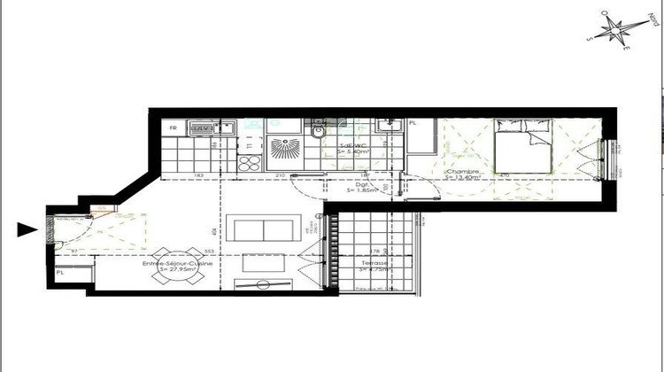 Ma-Cabane - Neuf Appartement Sainte-Geneviève-des-Bois, 48 m²