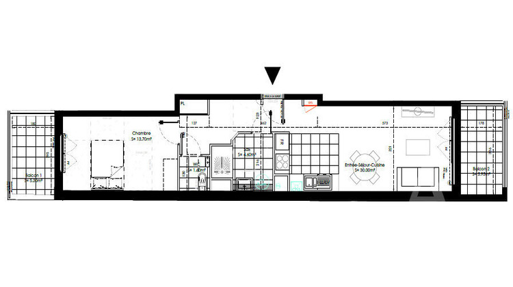 Ma-Cabane - Neuf Appartement SAINTE-GENEVIEVE-DES-BOIS, 49 m²