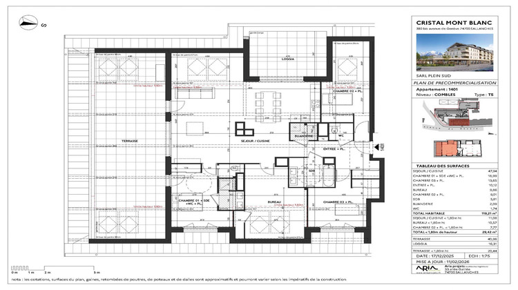 Ma-Cabane - Neuf Appartement Sallanches, 119 m²