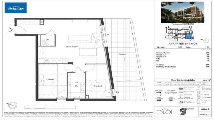 Ma-Cabane - Neuf Appartement SETE, 66 m²