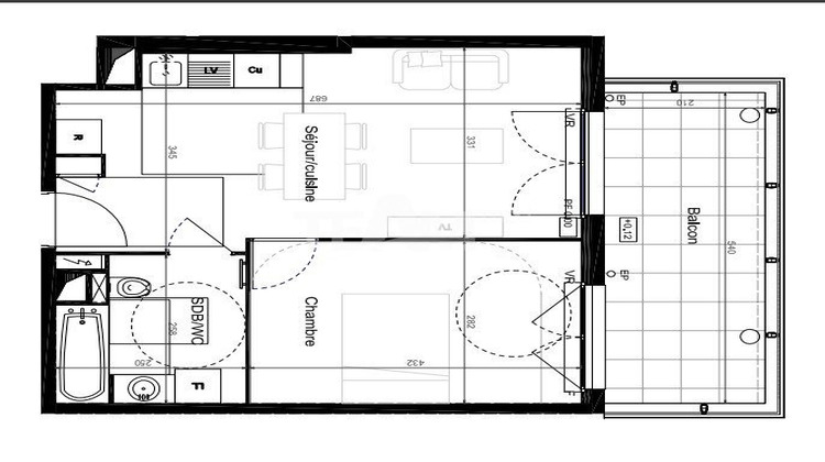 Ma-Cabane - Neuf Appartement SETE, 40 m²