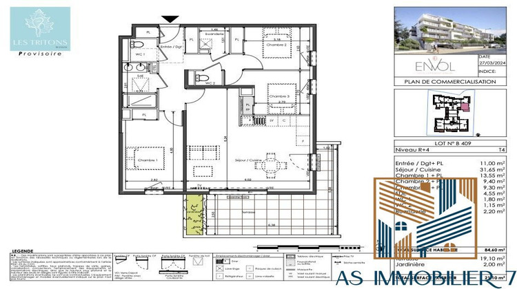 Ma-Cabane - Neuf Appartement SETE, 84 m²