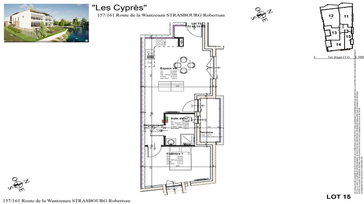 Ma-Cabane - Neuf Appartement Strasbourg, 44 m²