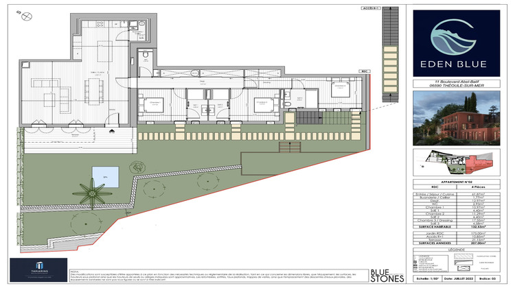 Ma-Cabane - Neuf Appartement Théoule-sur-Mer, 132 m²