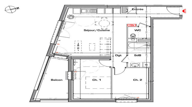 Ma-Cabane - Neuf Appartement Thionville, 67 m²