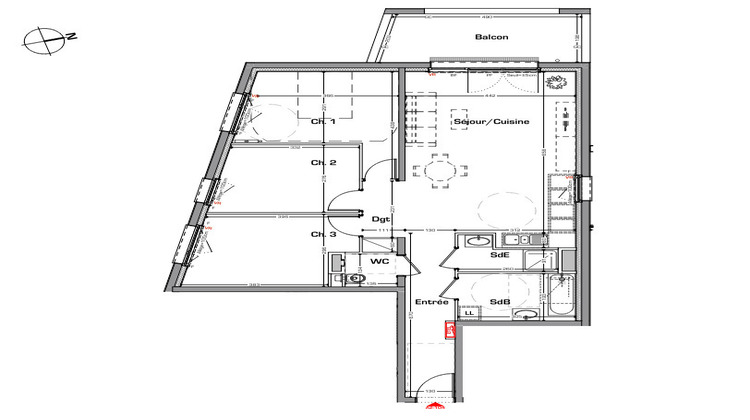 Ma-Cabane - Neuf Appartement Thionville, 87 m²