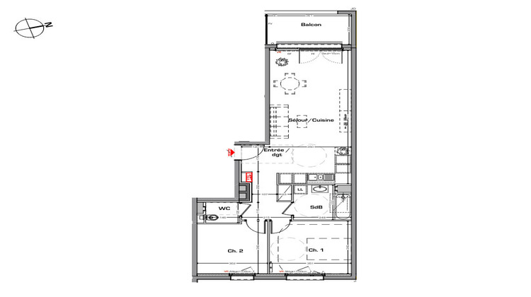 Ma-Cabane - Neuf Appartement Thionville, 67 m²