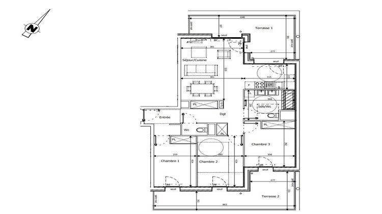 Ma-Cabane - Neuf Appartement THONON-LES-BAINS, 83 m²