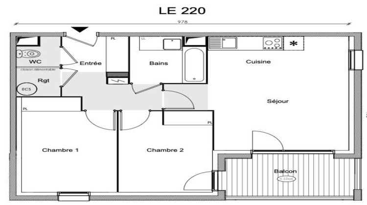 Ma-Cabane - Neuf Appartement Toulouse, 60 m²