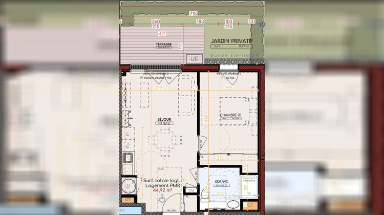 Ma-Cabane - Neuf Appartement Tournefeuille, 44 m²