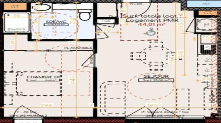 Ma-Cabane - Neuf Appartement Tournefeuille, 44 m²