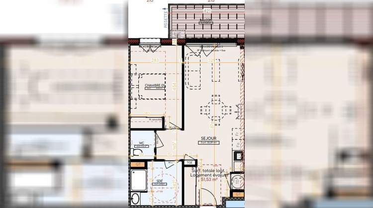 Ma-Cabane - Neuf Appartement Tournefeuille, 51 m²