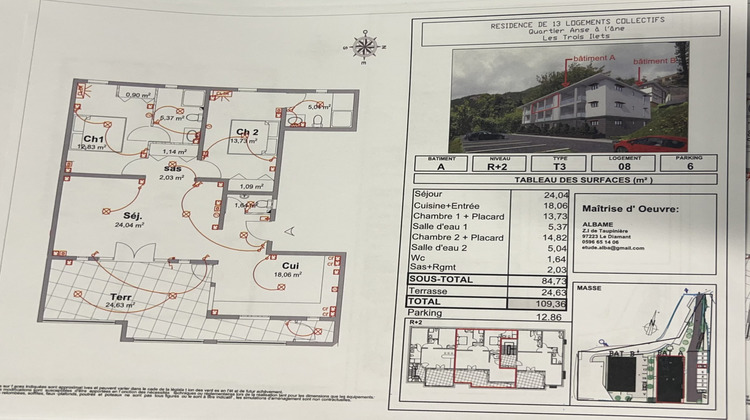 Ma-Cabane - Neuf Appartement Trois-Îlets, 84 m²