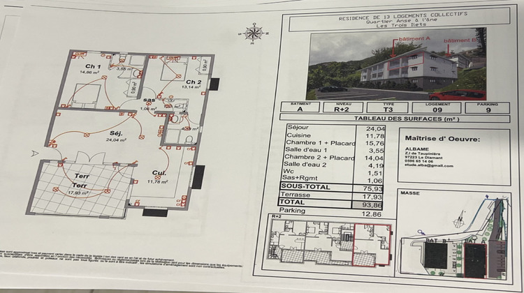 Ma-Cabane - Neuf Appartement Trois-Îlets, 75 m²