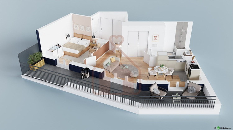 Ma-Cabane - Neuf Appartement Villejuif, 41 m²