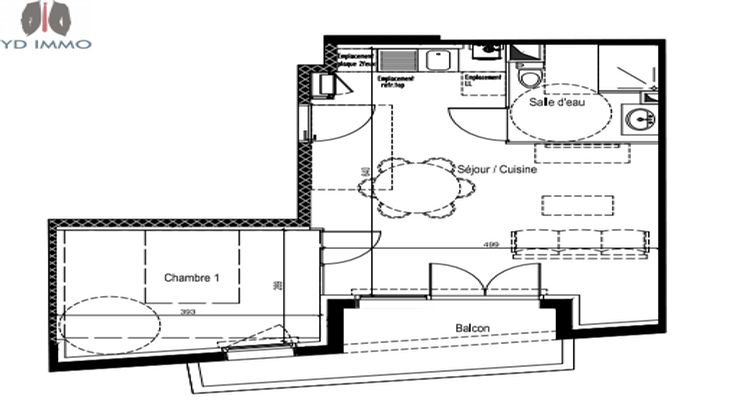 Ma-Cabane - Neuf Appartement Villenave-d'Ornon, 45 m²