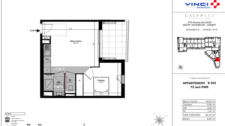 Ma-Cabane - Neuf Appartement Villeneuve-Loubet, 42 m²