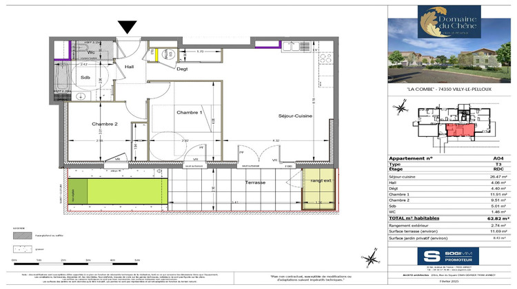 Ma-Cabane - Neuf Appartement VILLY LE PELLOUX, 0 m²