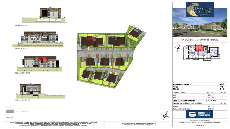 Ma-Cabane - Neuf Appartement VILLY LE PELLOUX, 37 m²