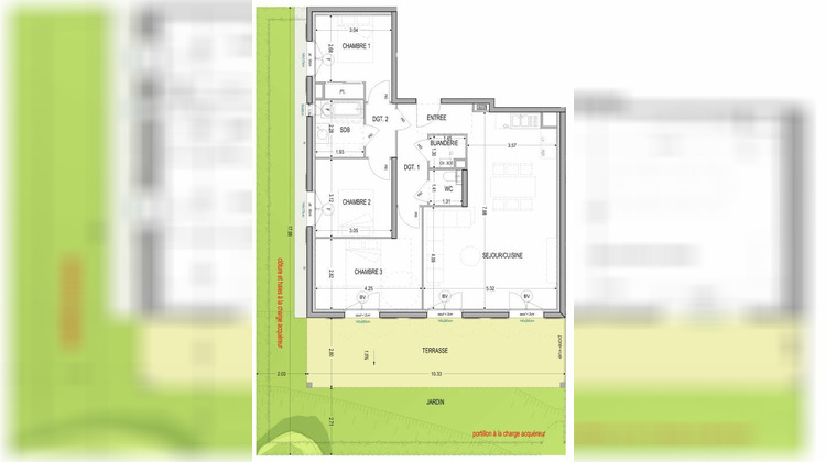 Ma-Cabane - Neuf Appartement Voiron, 85 m²