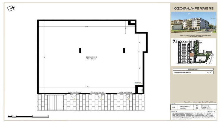 Ma-Cabane - Neuf Boutique Ozoir-la-Ferrière, 145 m²