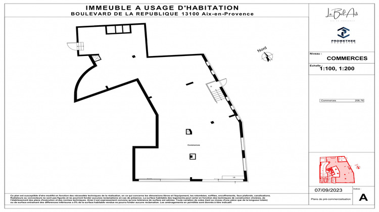 Ma-Cabane - Neuf Local commercial Aix-en-Provence, 209 m²