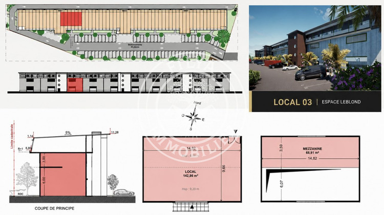 Ma-Cabane - Neuf Local commercial CAYENNE, 142 m²