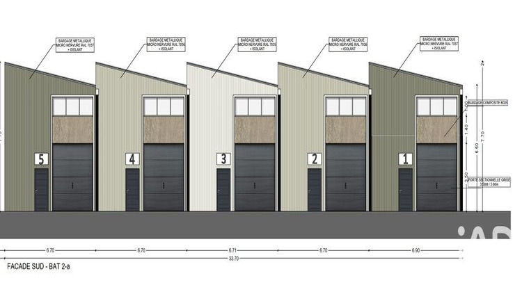 Ma-Cabane - Neuf Local commercial Chevry-Cossigny, 114 m²