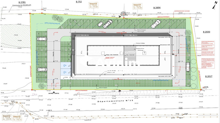 Ma-Cabane - Neuf Local commercial Cruseilles, 89 m²
