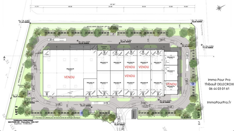 Ma-Cabane - Neuf Local commercial Erquinghem-Lys, 223 m²