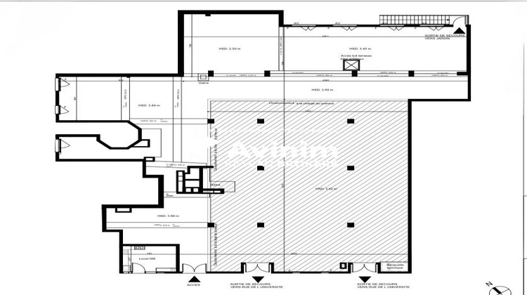 Ma-Cabane - Neuf Local commercial Noisy-le-Grand, 571 m²