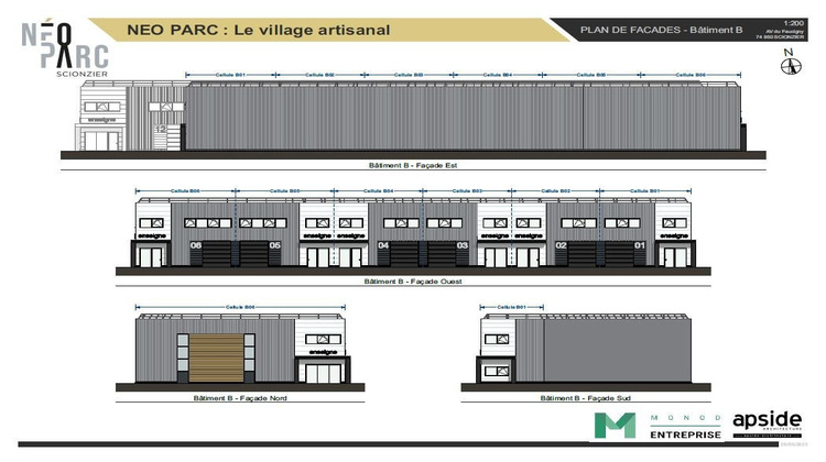 Ma-Cabane - Neuf Local commercial SCIONZIER, 111 m²