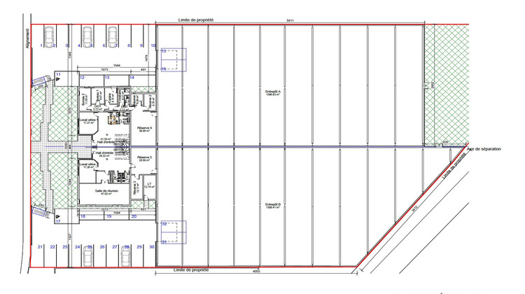 Ma-Cabane - Neuf Local commercial Villepinte, 3306 m²