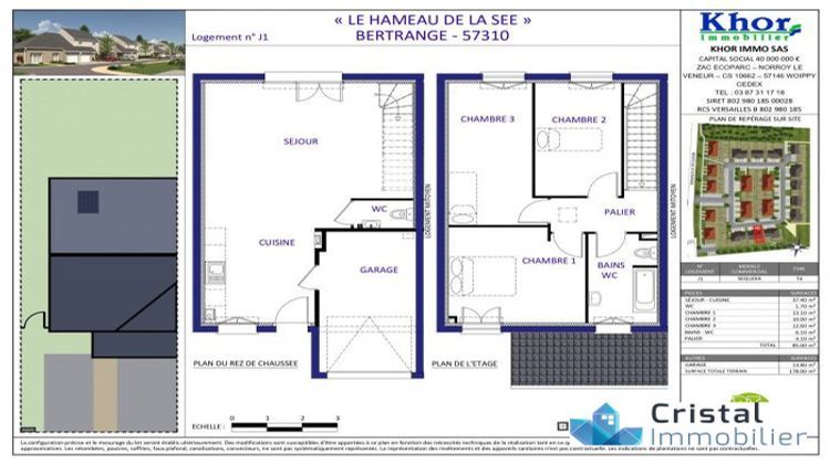 Ma-Cabane - Neuf Maison Bertrange, 85 m²
