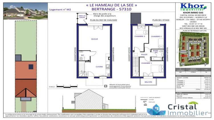 Ma-Cabane - Neuf Maison Bertrange, 78 m²