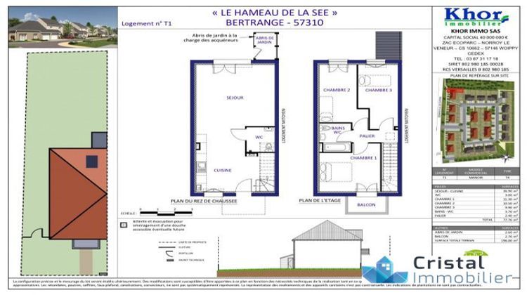 Ma-Cabane - Neuf Maison Bertrange, 78 m²